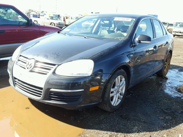 3VWCT81K86M854157 - 2006 VOLKSWAGEN JETTA TDI BLACK photo 2