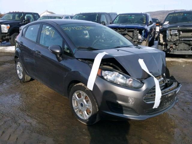 3FADP4EJ5EM241472 - 2014 FORD FIESTA SE GRAY photo 1