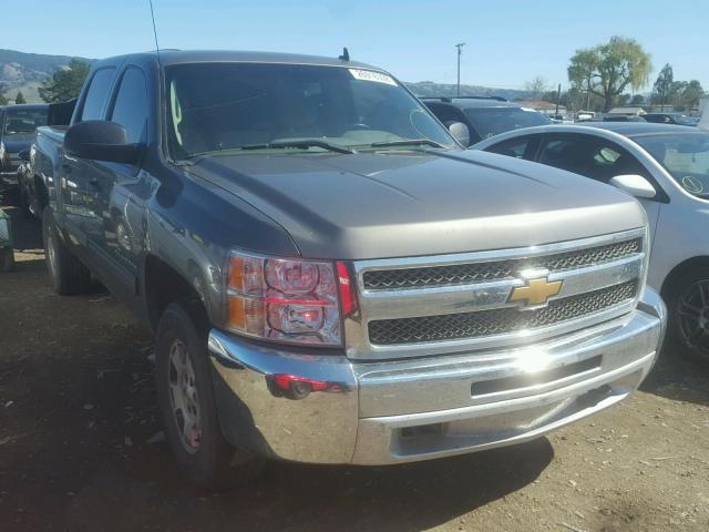 1GCPKSE74CF144534 - 2012 CHEVROLET SILVERADO GRAY photo 1