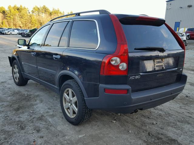 YV4CZ592561272192 - 2006 VOLVO XC90 BLACK photo 3