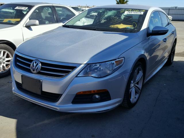 WVWMP7AN5CE552990 - 2012 VOLKSWAGEN CC SPORT GRAY photo 2