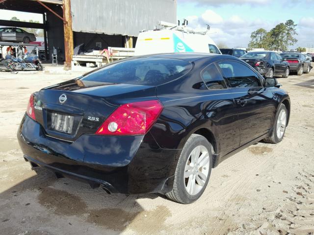 1N4AL2EP2AC186191 - 2010 NISSAN ALTIMA S BLACK photo 4