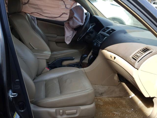 1HGCM66586A063276 - 2006 HONDA ACCORD EX GRAY photo 5