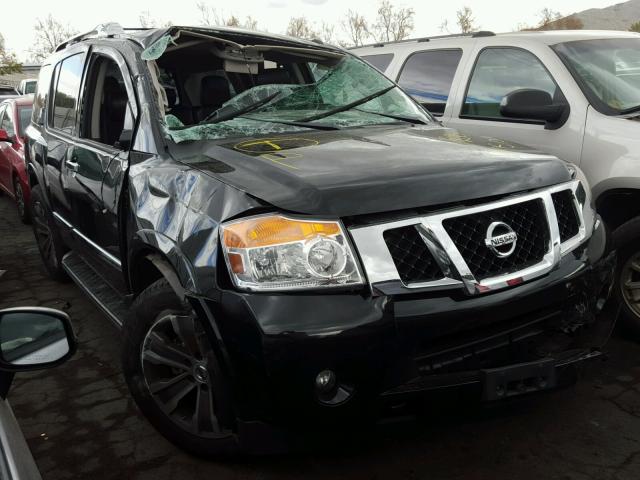 5N1AA0ND4FN608446 - 2015 NISSAN ARMADA SV BLACK photo 1