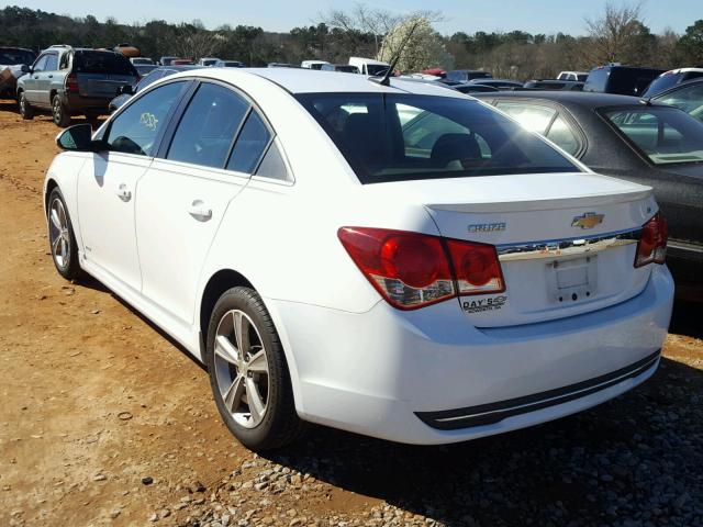 1G1PG5SC0C7172614 - 2012 CHEVROLET CRUZE LT WHITE photo 3