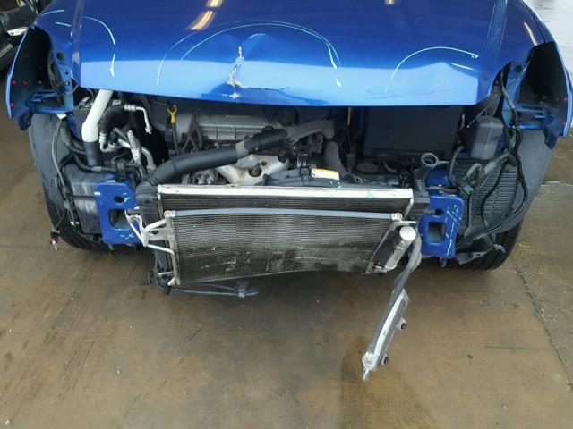 KNDJF723177378512 - 2007 KIA SPORTAGE E BLUE photo 9