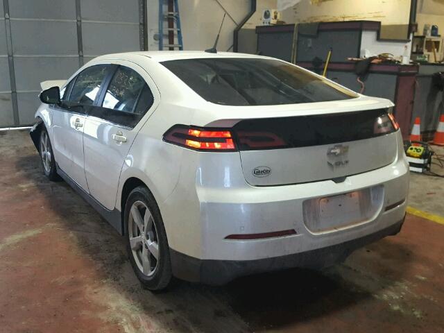 1G1RB6E41DU131851 - 2013 CHEVROLET VOLT WHITE photo 3