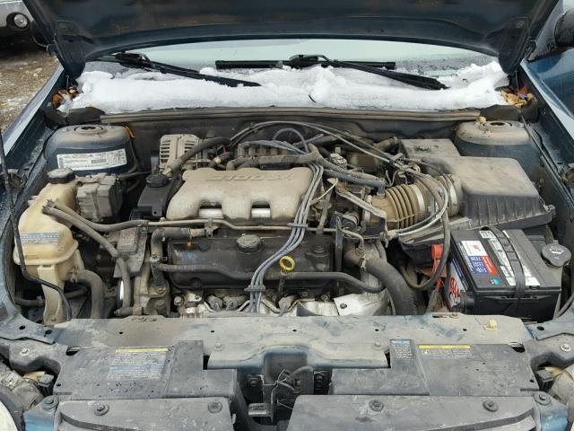 1G1ND52J73M714517 - 2003 CHEVROLET MALIBU BLUE photo 7