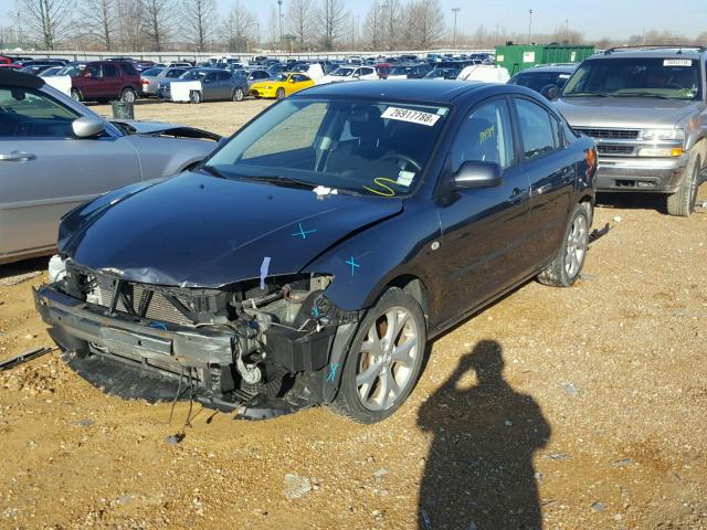 JM1BK32F391214865 - 2009 MAZDA 3 I GRAY photo 2