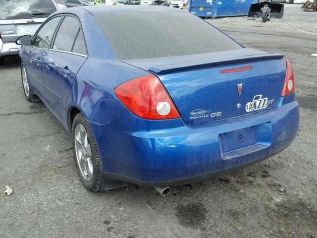 1G2ZH558164251143 - 2006 PONTIAC G6 GT BLUE photo 3