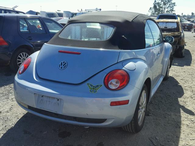 3VWRG3AL3AM003354 - 2010 VOLKSWAGEN NEW BEETLE 蓝色 照片 4