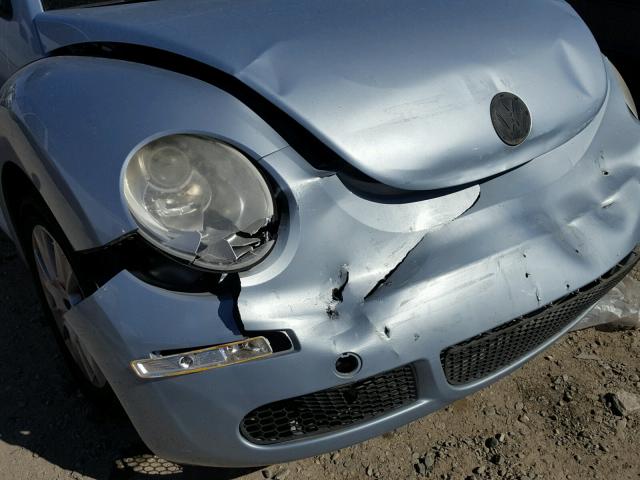 3VWRG3AL3AM003354 - 2010 VOLKSWAGEN NEW BEETLE 蓝色 照片 9