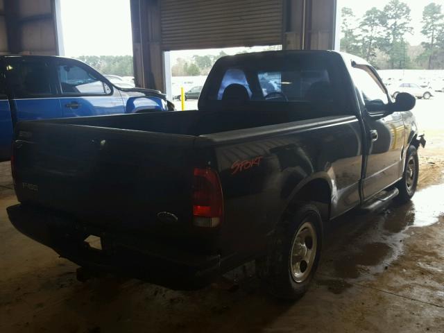 1FTZF1728YNB97663 - 2000 FORD F150 BLACK photo 4