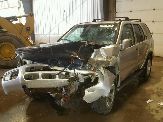 JN8DR09Y63W820668 - 2003 NISSAN PATHFINDER SILVER photo 2