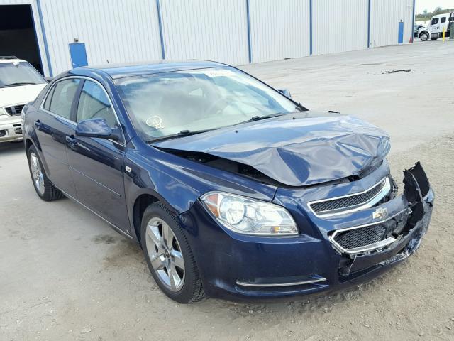 1G1ZH57BX84301909 - 2008 CHEVROLET MALIBU 1LT BLUE photo 1