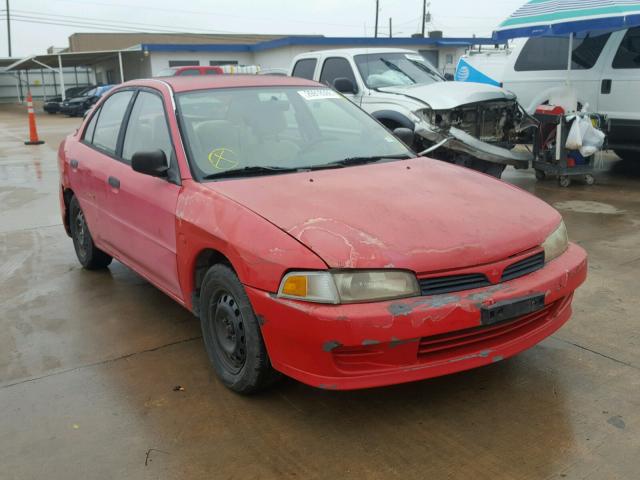 JA3AY26C21U019796 - 2001 MITSUBISHI MIRAGE ES RED photo 1