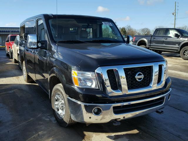 5BZAF0AA0GN851724 - 2016 NISSAN NV 3500 BLACK photo 1