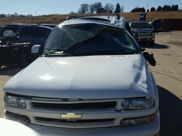 1GNEK13Z22R234503 - 2002 CHEVROLET TAHOE K150 WHITE photo 7