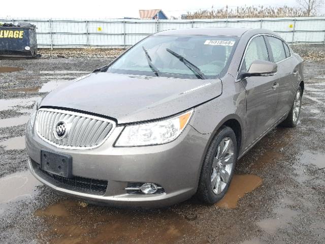 1G4GC5EG8AF201437 - 2010 BUICK LACROSSE C BROWN photo 2