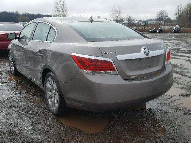 1G4GC5EG8AF201437 - 2010 BUICK LACROSSE C BROWN photo 3