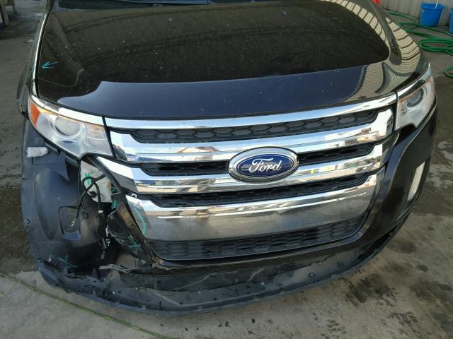 2FMDK3JC7EBA44715 - 2014 FORD EDGE SEL BLACK photo 9