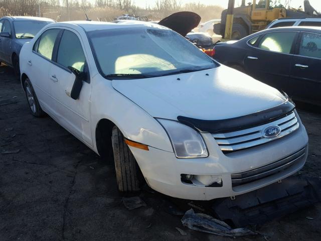 3FAHP07Z38R120797 - 2008 FORD FUSION SE WHITE photo 1