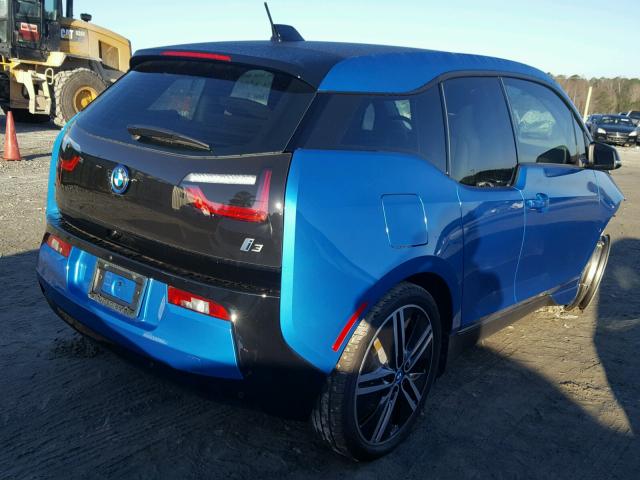 WBY1Z6C38H7A39541 - 2017 BMW I3 BEV BLUE photo 4