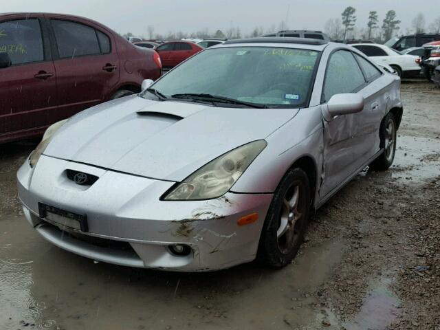 JTDDY38T4Y0024923 - 2000 TOYOTA CELICA GT- GRAY photo 2