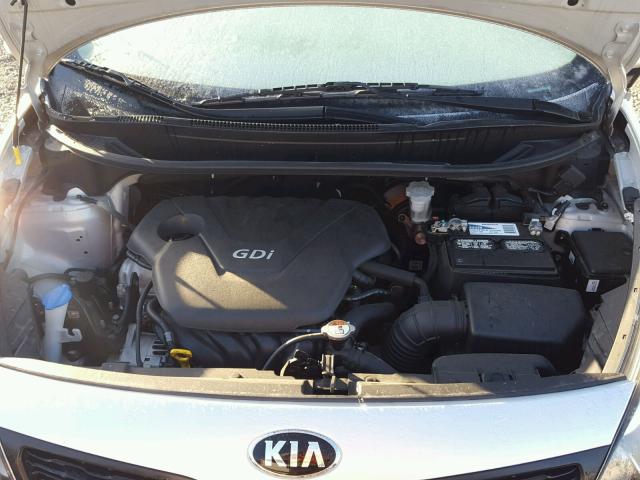 KNADM4A32D6284219 - 2013 KIA RIO LX Արծաթագույն լուսանկար 7