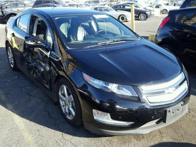 1G1RD6E43BU101760 - 2011 CHEVROLET VOLT BLACK photo 1