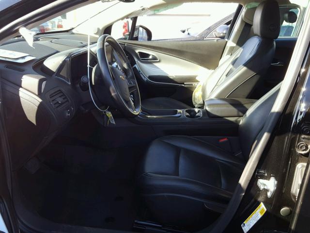 1G1RD6E43BU101760 - 2011 CHEVROLET VOLT BLACK photo 5