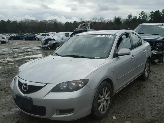 JM1BK12F271676173 - 2007 MAZDA 3 I SILVER photo 2