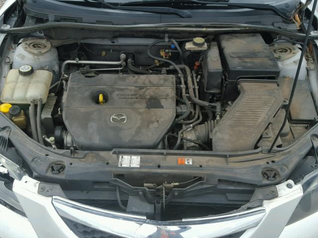 JM1BK12F271676173 - 2007 MAZDA 3 I SILVER photo 7