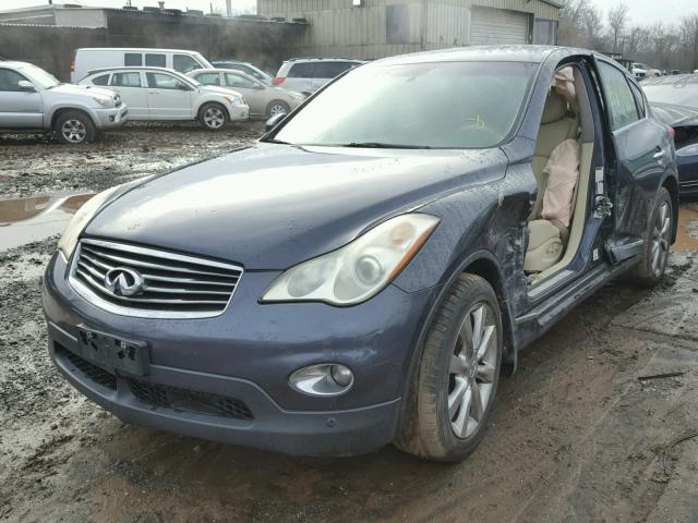 JNKAJ09F28M353528 - 2008 INFINITI EX35 BASE CHARCOAL photo 2