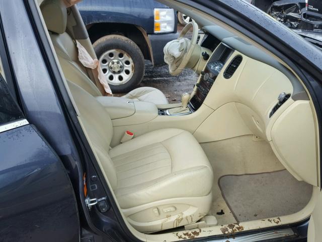 JNKAJ09F28M353528 - 2008 INFINITI EX35 BASE CHARCOAL photo 5