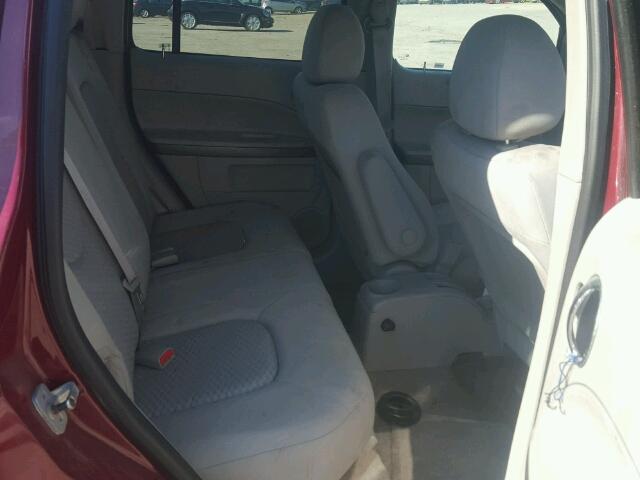 3GNDA13D16S625406 - 2006 CHEVROLET HHR LS წითელი ფოტო 6