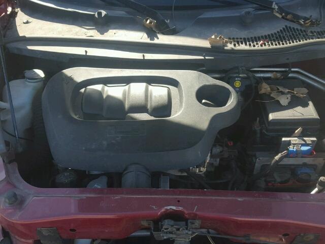 3GNDA13D16S625406 - 2006 CHEVROLET HHR LS RED photo 7