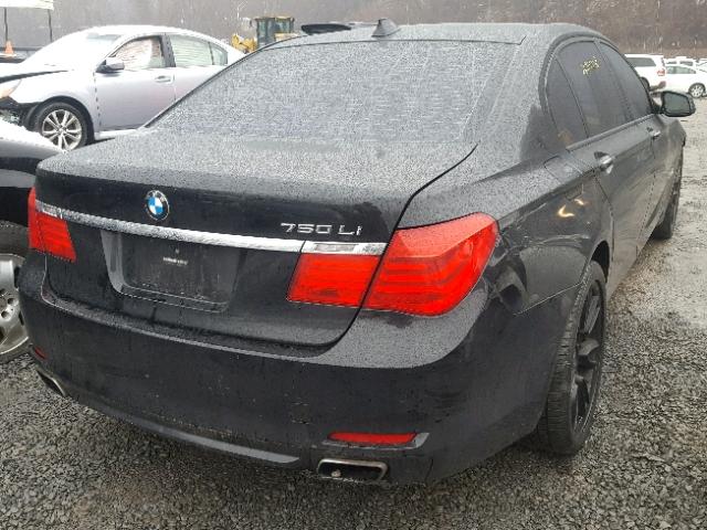 WBAKC8C54AC430973 - 2010 BMW 750 LI BLACK photo 4