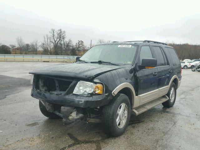 1FMPU17595LA98960 - 2005 FORD EXPEDITION BLACK photo 2