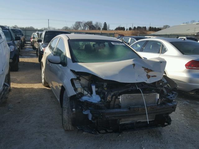 KNAFK4A63E5153302 - 2014 KIA FORTE LX WHITE photo 1