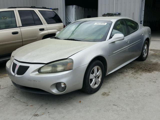 2G2WP552X61130785 - 2006 PONTIAC GRAND PRIX SILVER photo 2