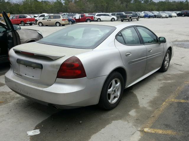 2G2WP552X61130785 - 2006 PONTIAC GRAND PRIX SILVER photo 4