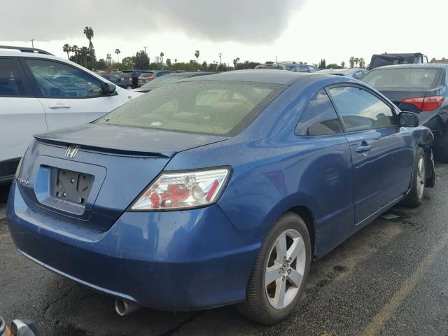 2HGFG128X6H534661 - 2006 HONDA CIVIC EX ლურჯი ფოტო 4