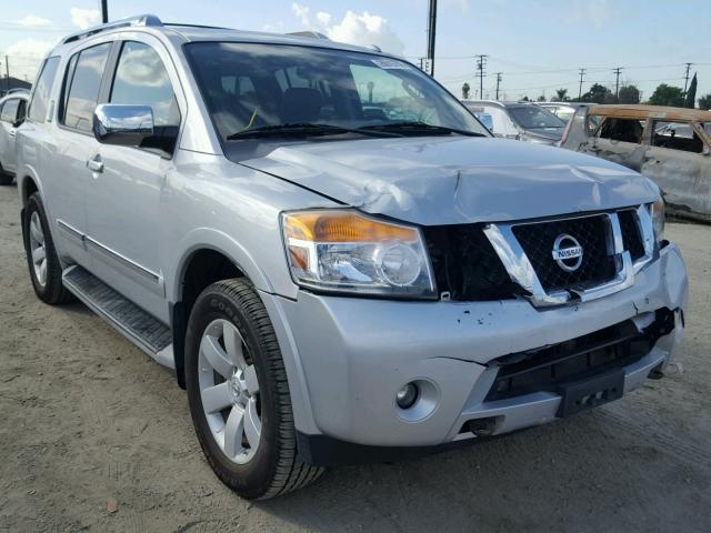 5N1AA0NC9BN615023 - 2011 NISSAN ARMADA SV SILVER photo 1