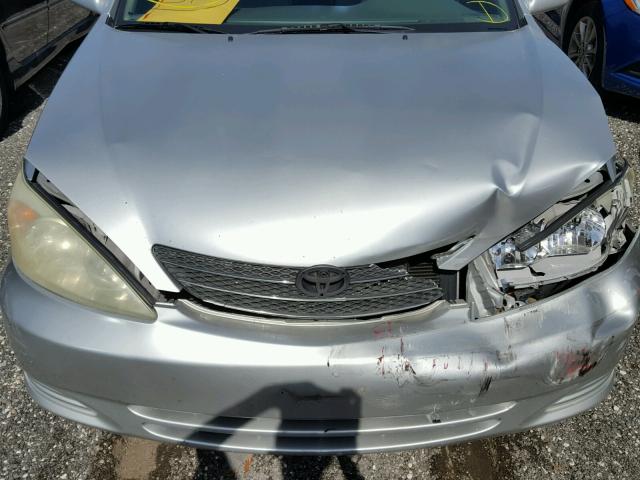 4T1BE32K24U856310 - 2004 TOYOTA CAMRY LE SILVER photo 7