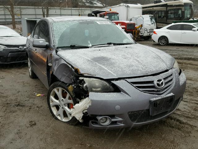 JM1BK323841133584 - 2004 MAZDA 3 S GRAY photo 1