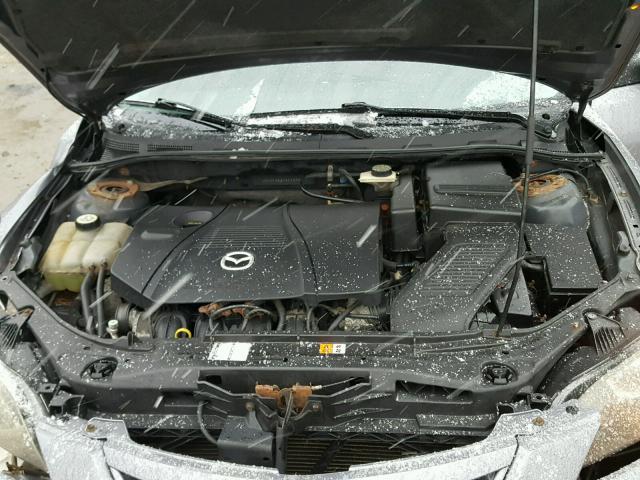 JM1BK323841133584 - 2004 MAZDA 3 S GRAY photo 7