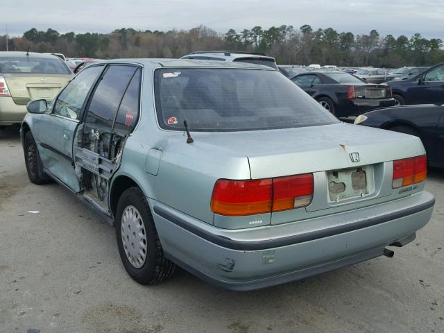 1HGCB7656NA111366 - 1992 HONDA ACCORD LX BLUE photo 3