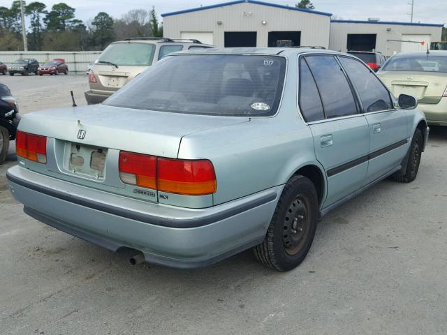 1HGCB7656NA111366 - 1992 HONDA ACCORD LX BLUE photo 4