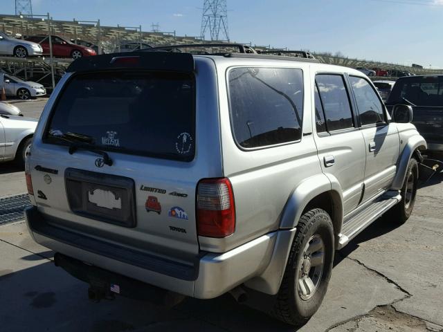 JT3HN87R0Y0278629 - 2000 TOYOTA 4RUNNER LI SILVER photo 4